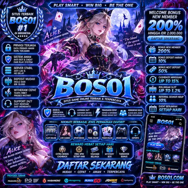 BOS01 ⚡ Cara Seru Berburu Perkalian Gede dari Game Favorit